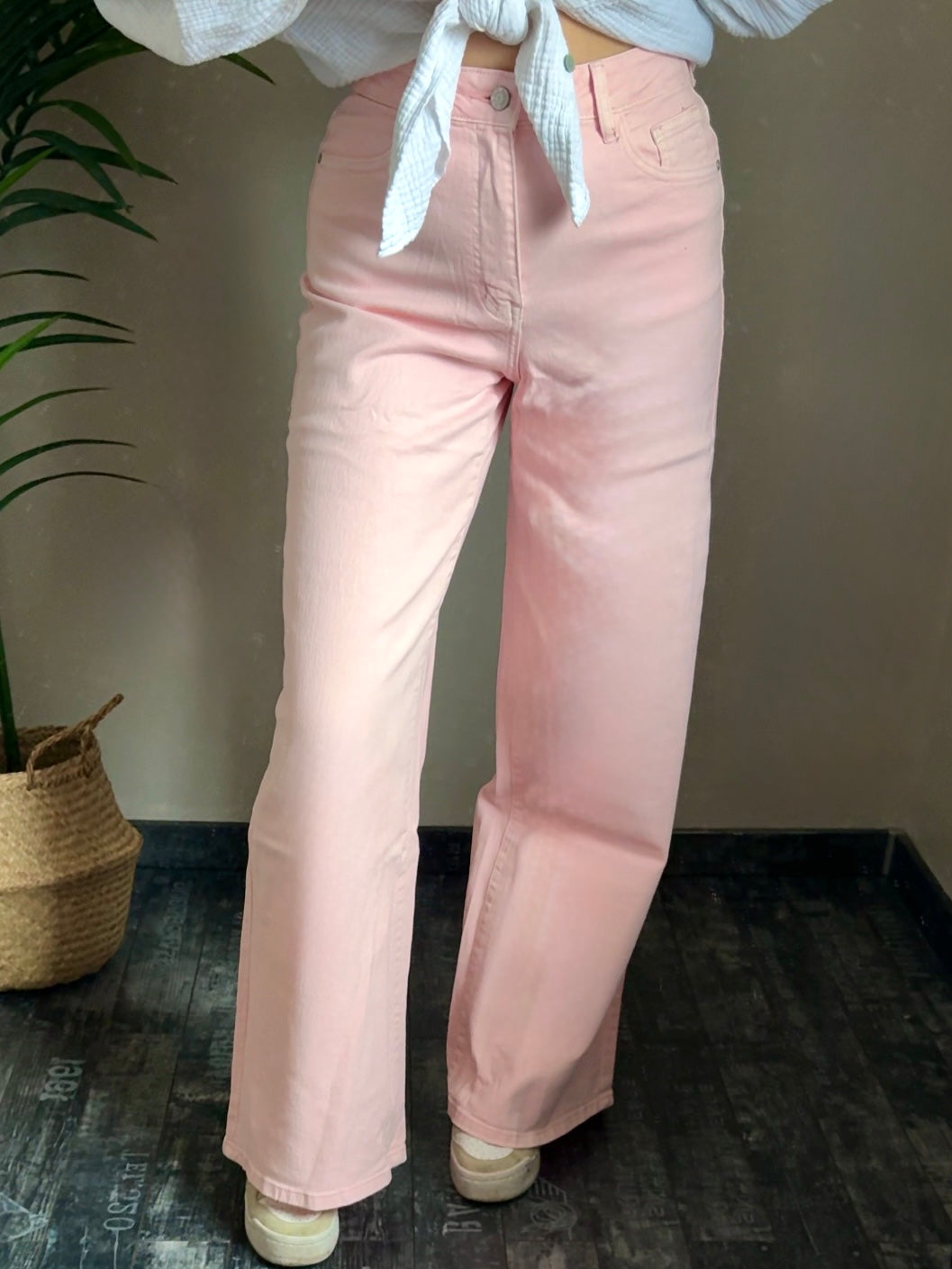 High Waist wide leg Jeans