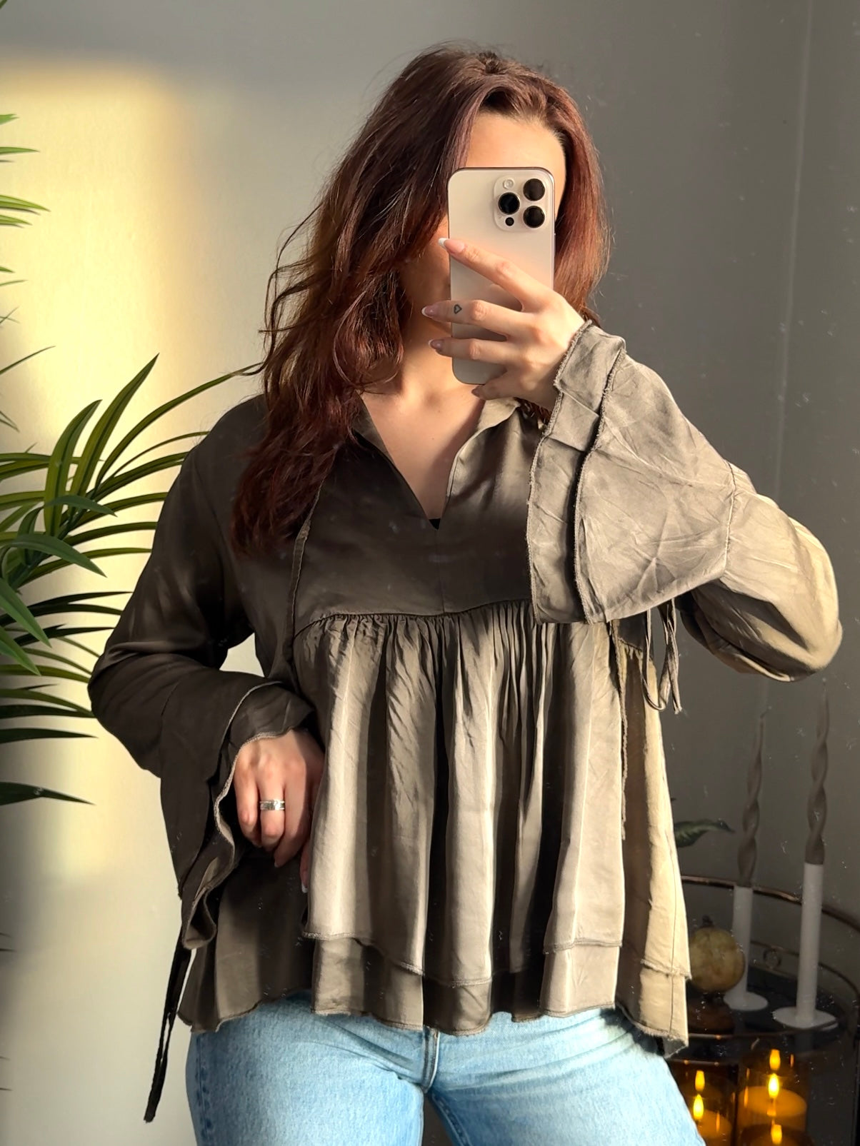 Viskose Seide Bluse „Jolina“