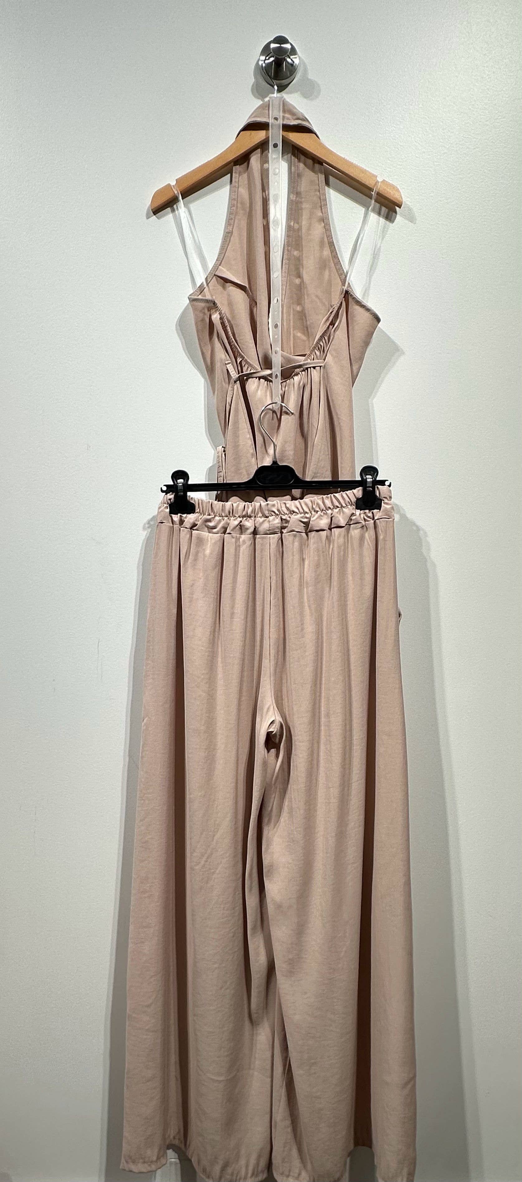 Rückenfreies Set Beige