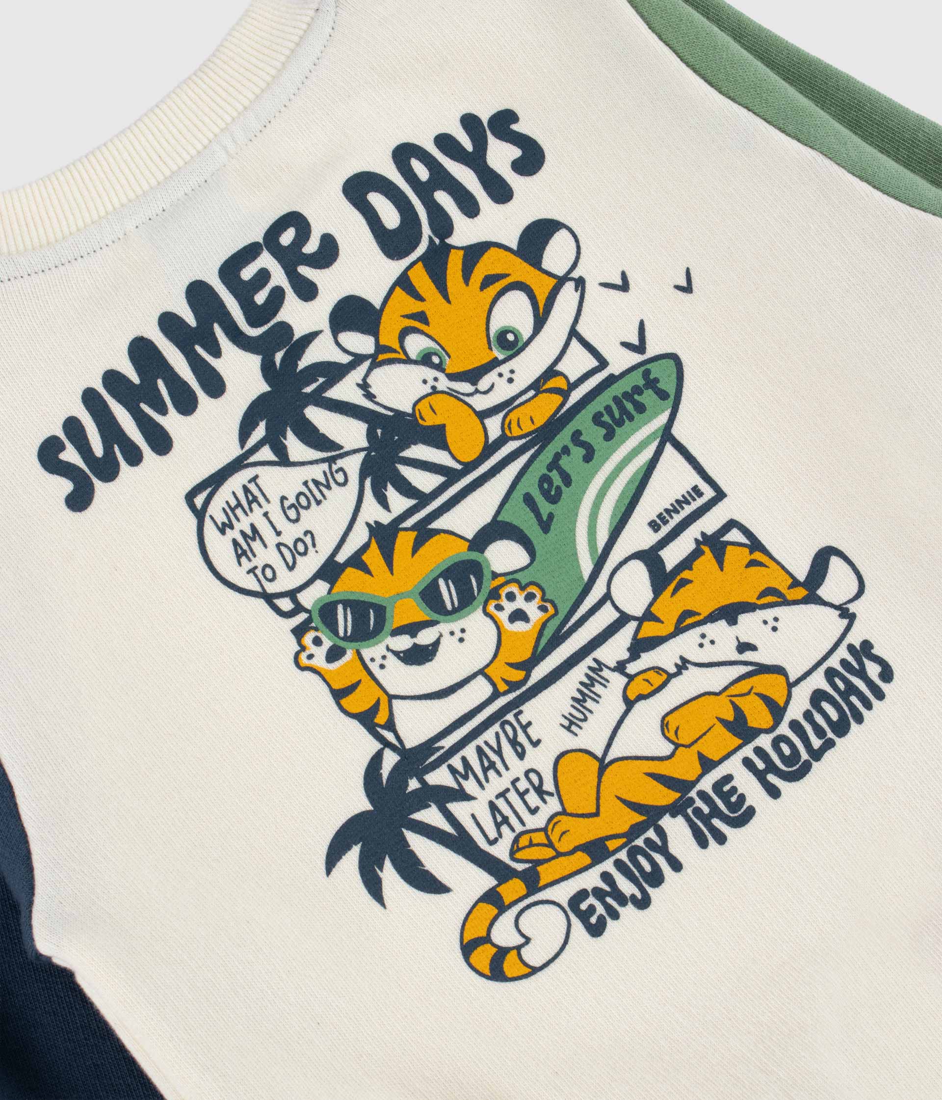 Jungen Sweatshirt „Summer Days“