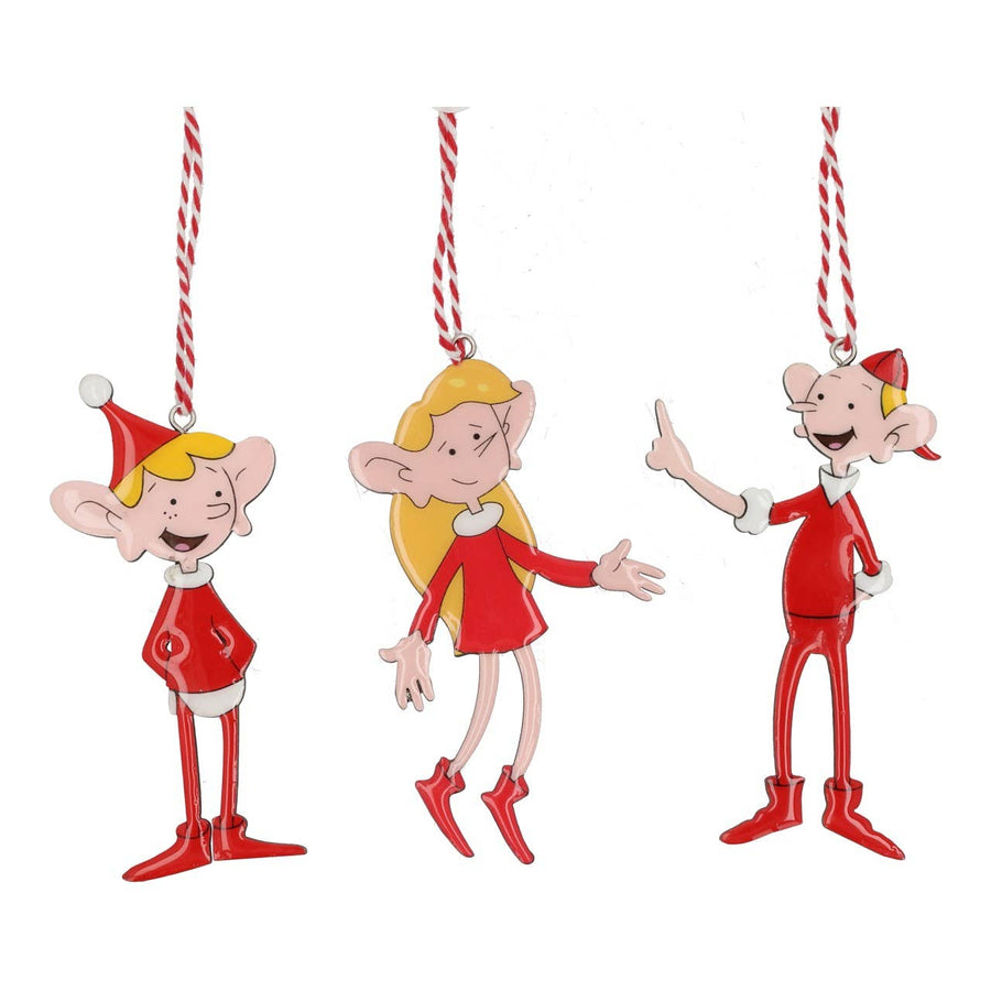 Weihnachtsmann & Co, KG Hänger Gilfi/Jordi/Trixi aus Holz – Ansicht 2