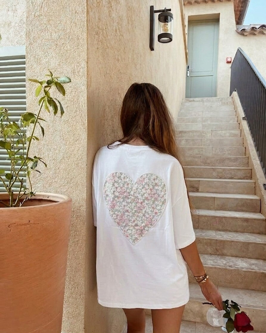 T shirt mit Spitze