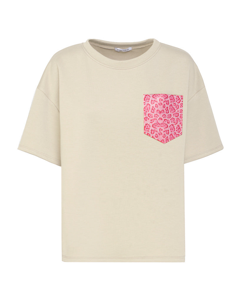 T Shirt Leo beige