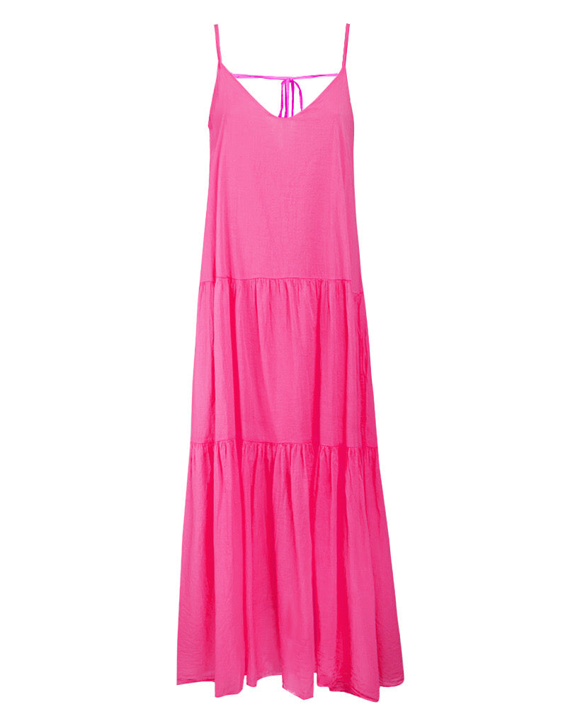 Maxikleid “Carolina” pink