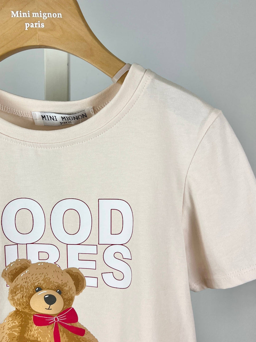 Mädchen T-Shirt Teddy – Ansicht 3