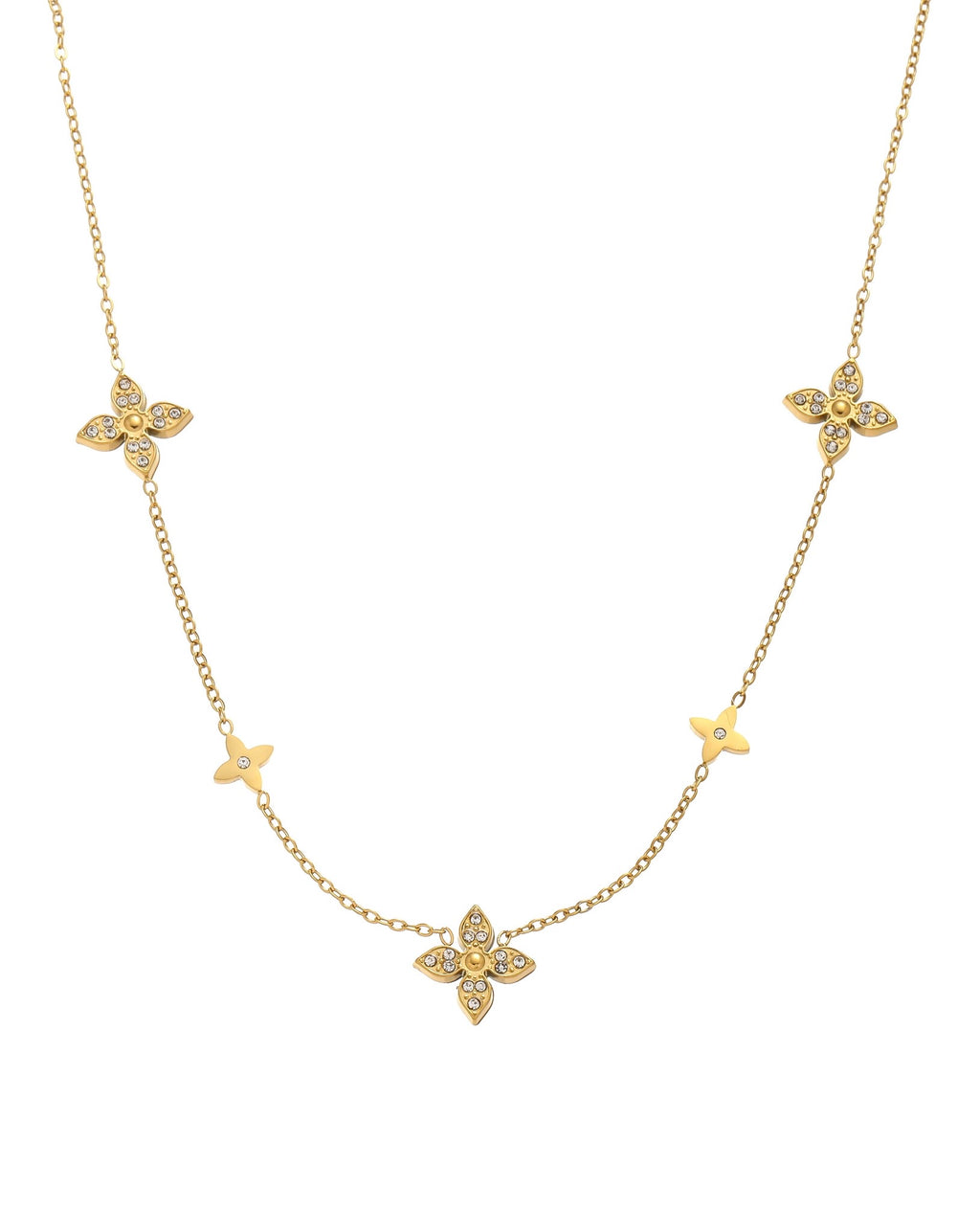 Kette „Lovely Leafs“ gold