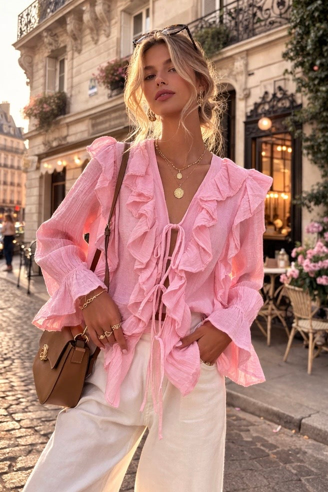 Bluse „Tilly“ rosa