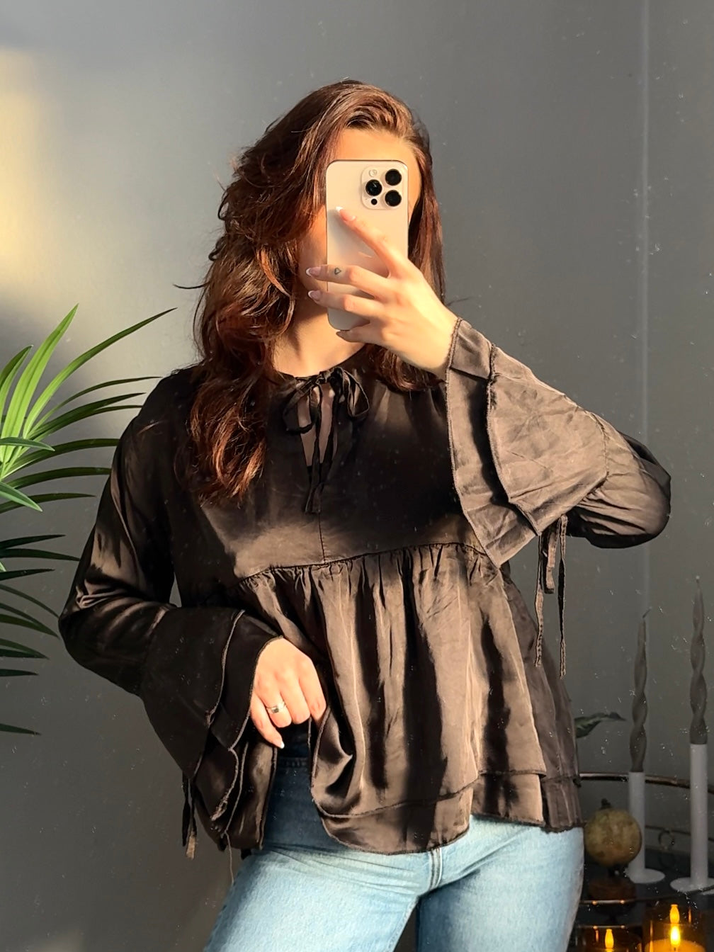 Viskose Seide Bluse „Jolina“