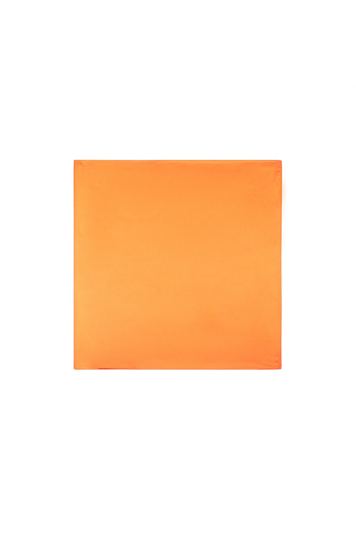 Orangefarbenes Tuch