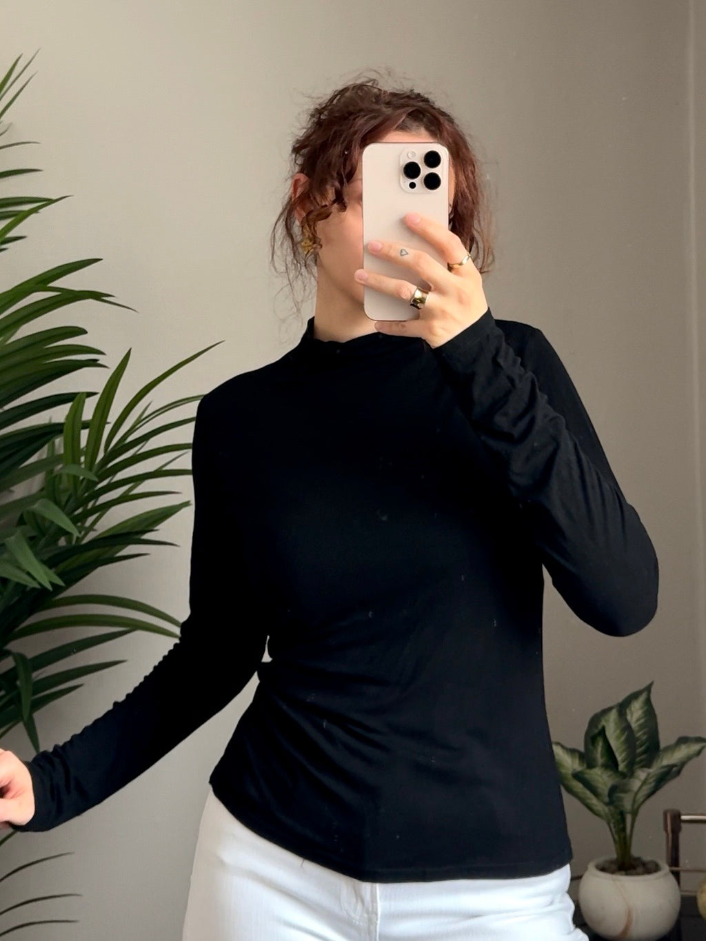 Viskose Basic Longsleeve, versch. Farben