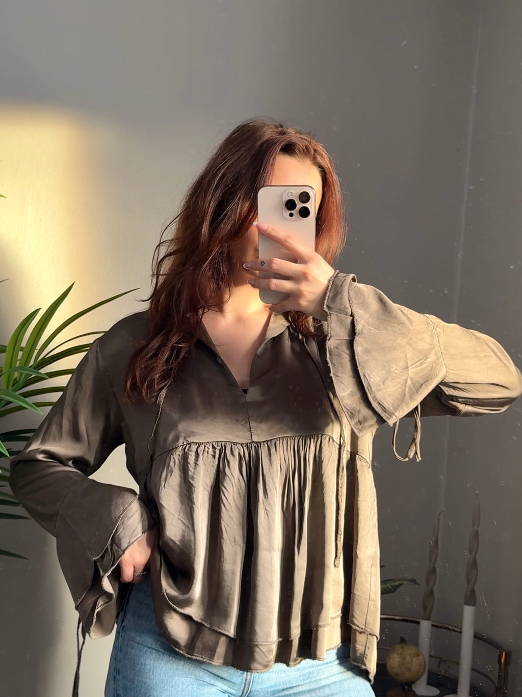 Viskose Seide Bluse „Jolina“