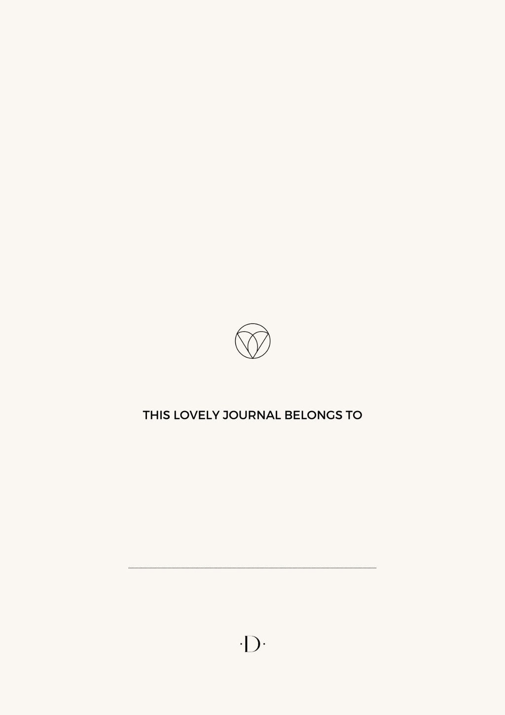 Notizbuch “Blossom”