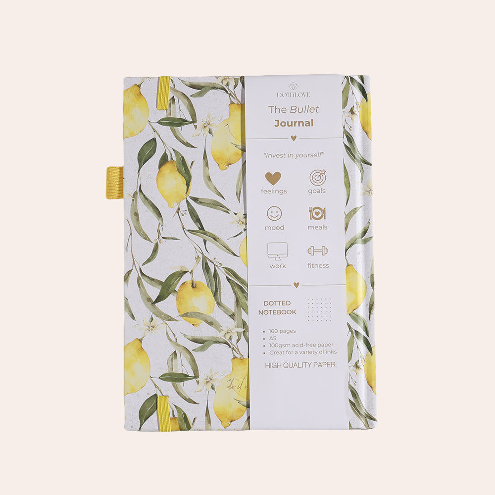 Journal/Notizbuch “Lemon”