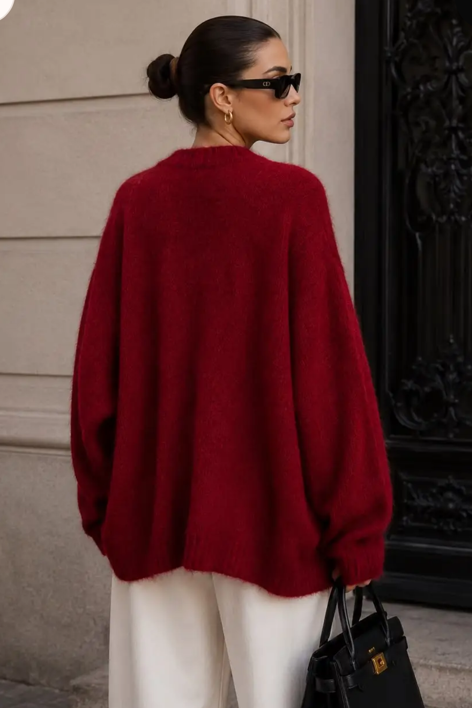 Cardigan „Josy“ Bordeaux