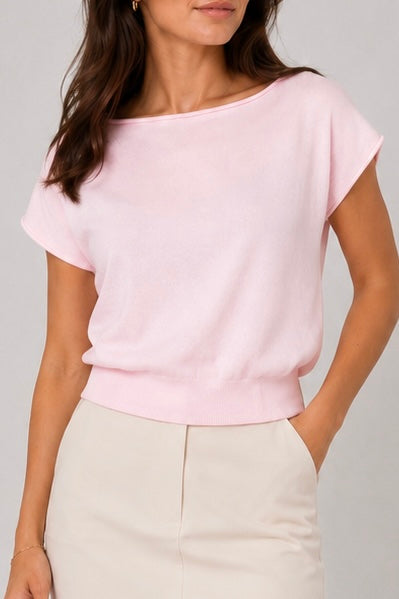 Oberteil „Edie“ rosa