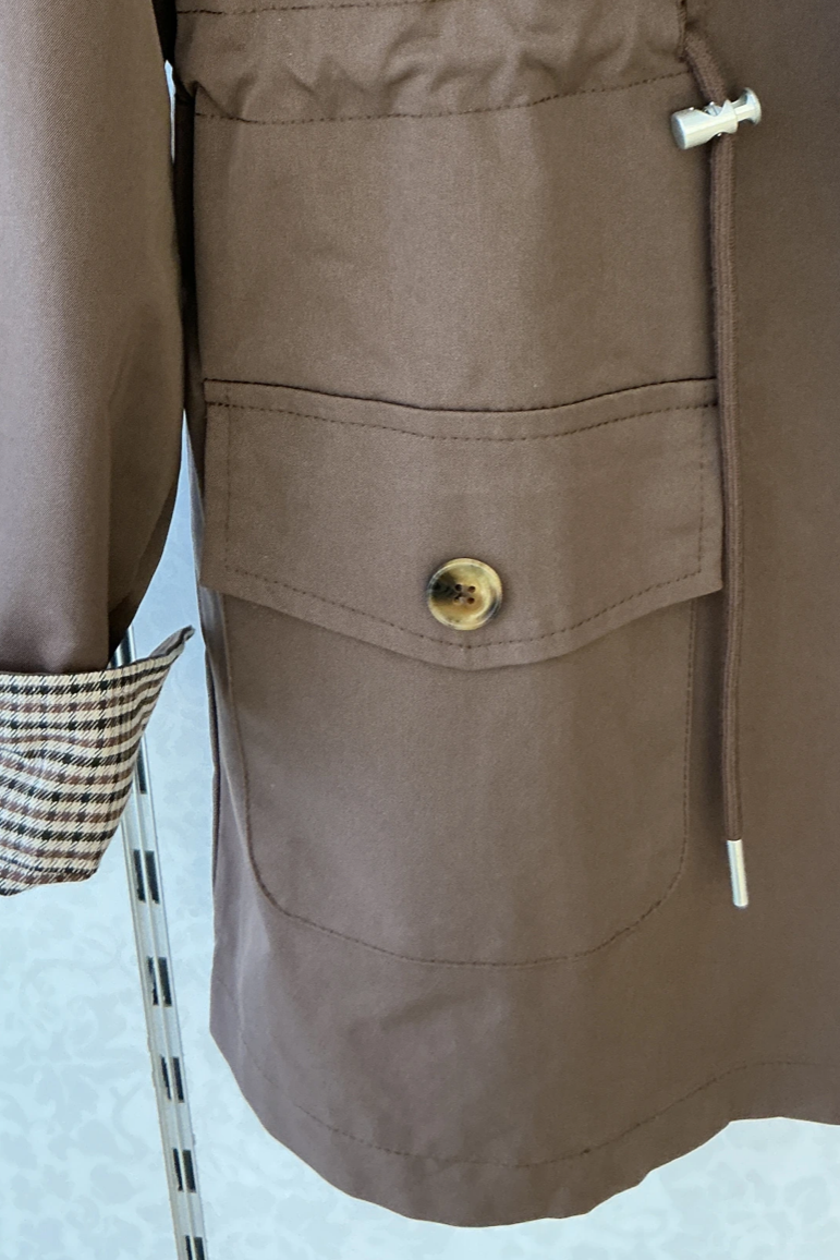 Wendejacke Braun
