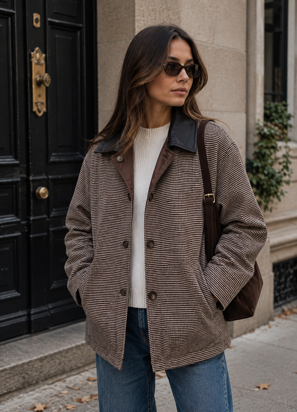 Wendejacke Braun