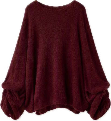 Pullover „Adelina“ Burgunder