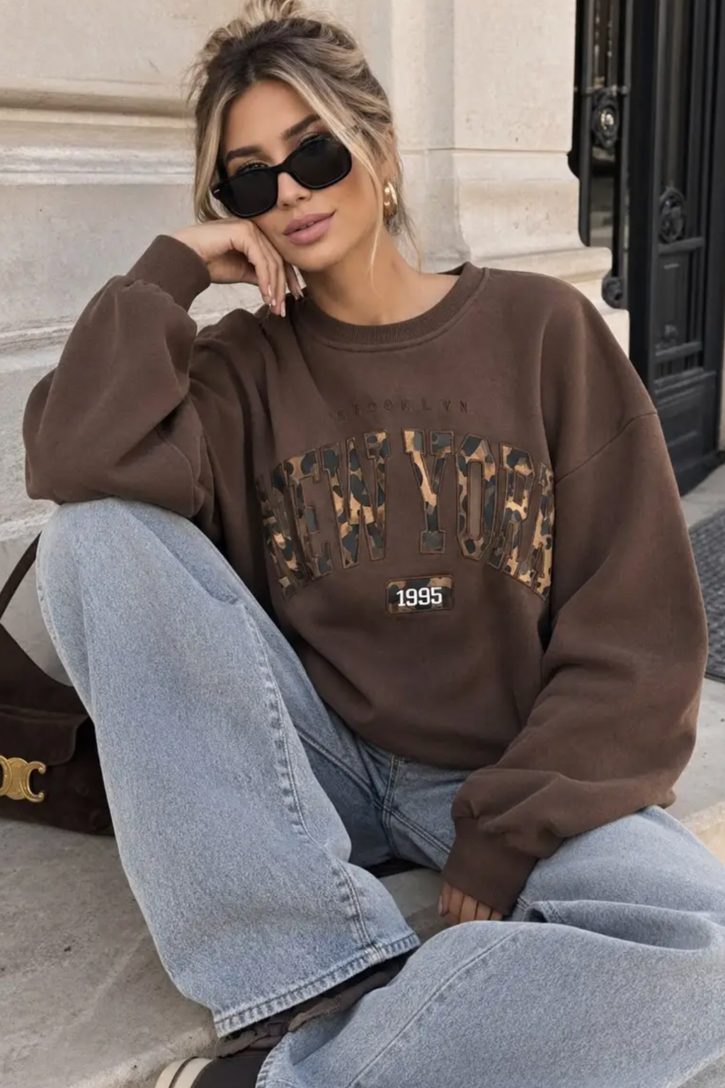 Oversize Sweatshirt NY Leo