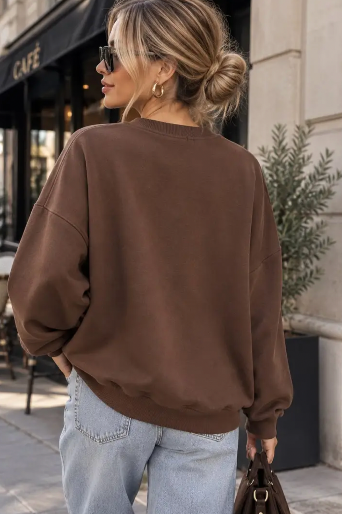 Oversize Sweatshirt NY Leo