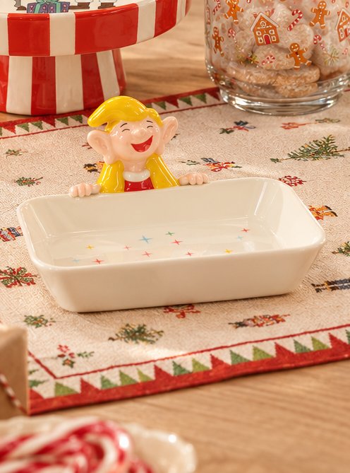 Weihnachtsmann & Co. KG Schale mit Trixi aus Keramik