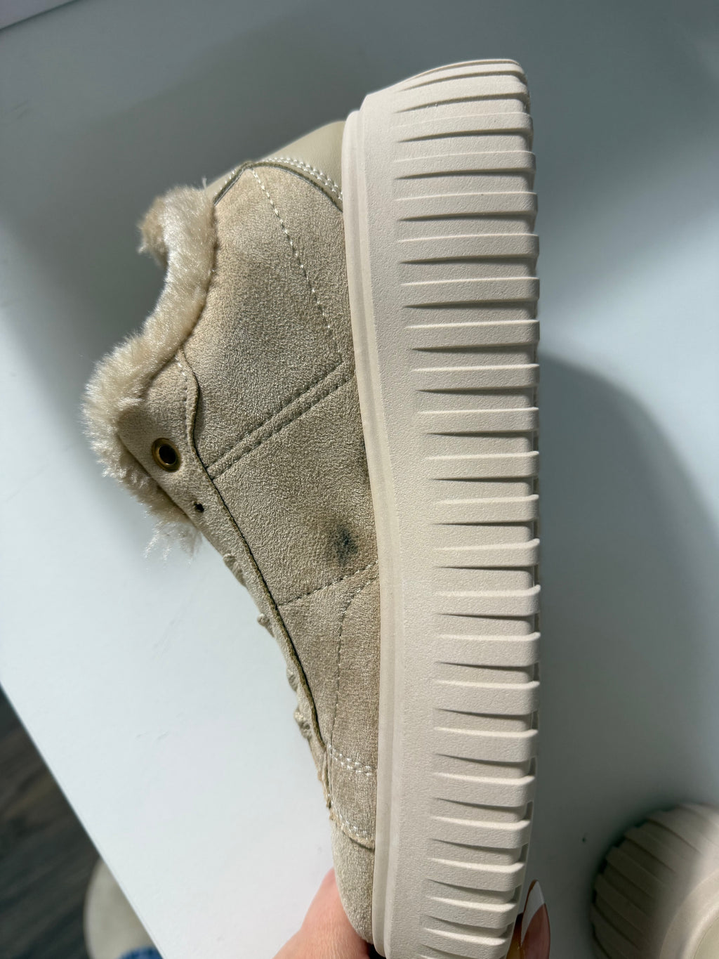 B-Ware!!Wildleder Optik Sneaker