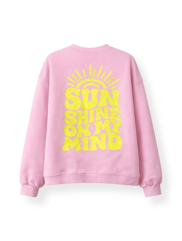 Curvy Oversize Pullover „Sunshine on my mind“