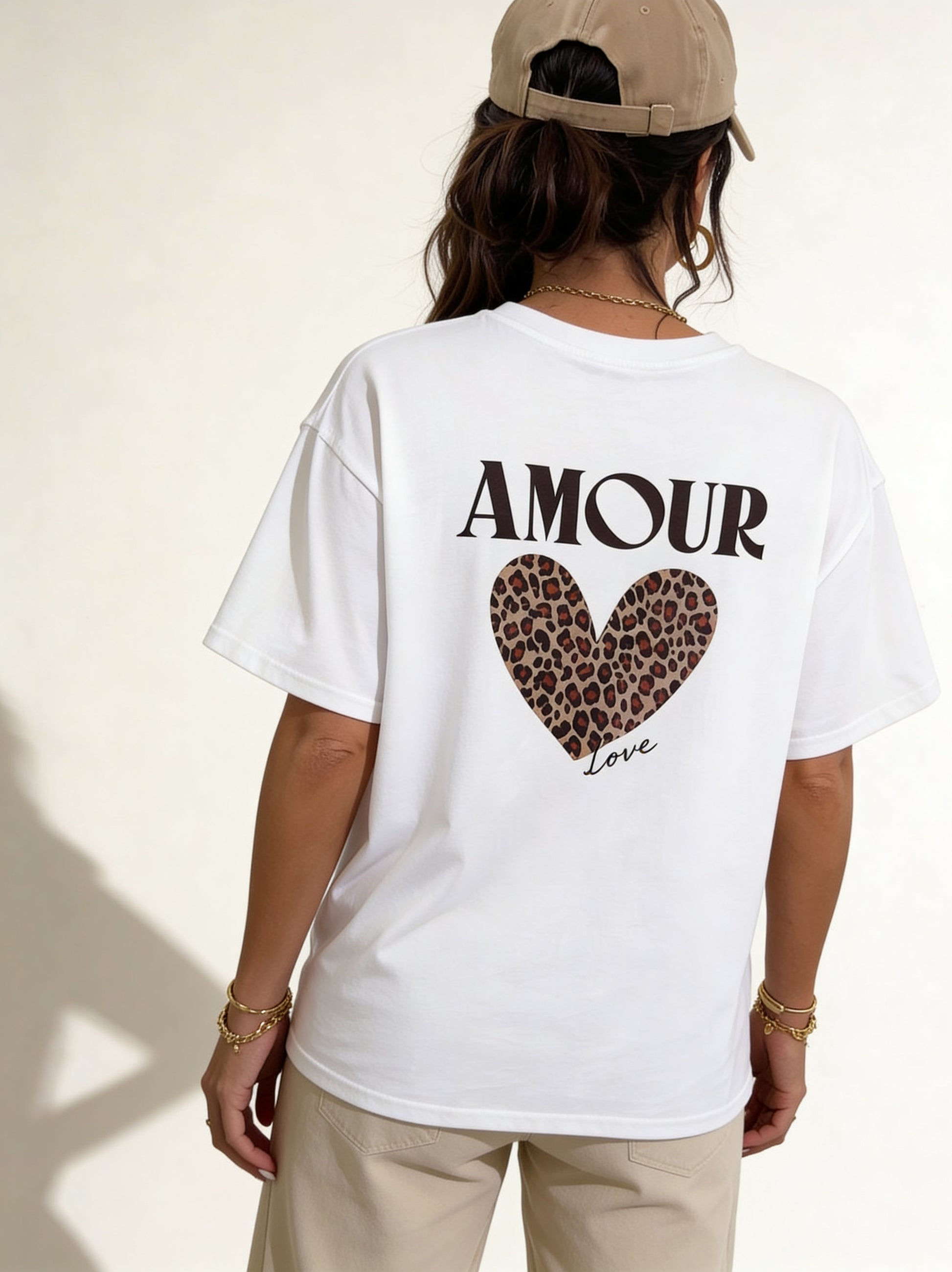T-shirt leo Amour