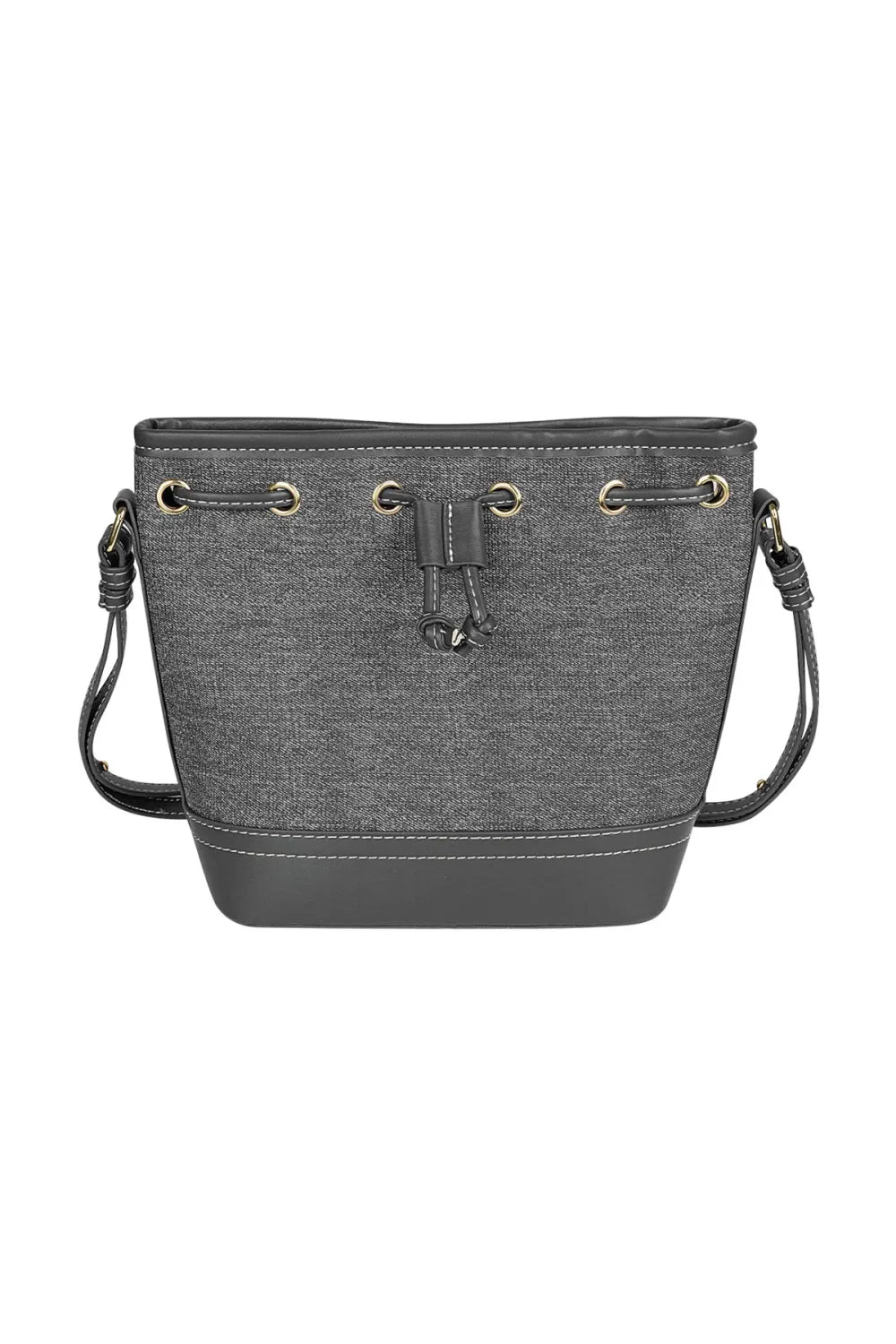 Beuteltasche grau