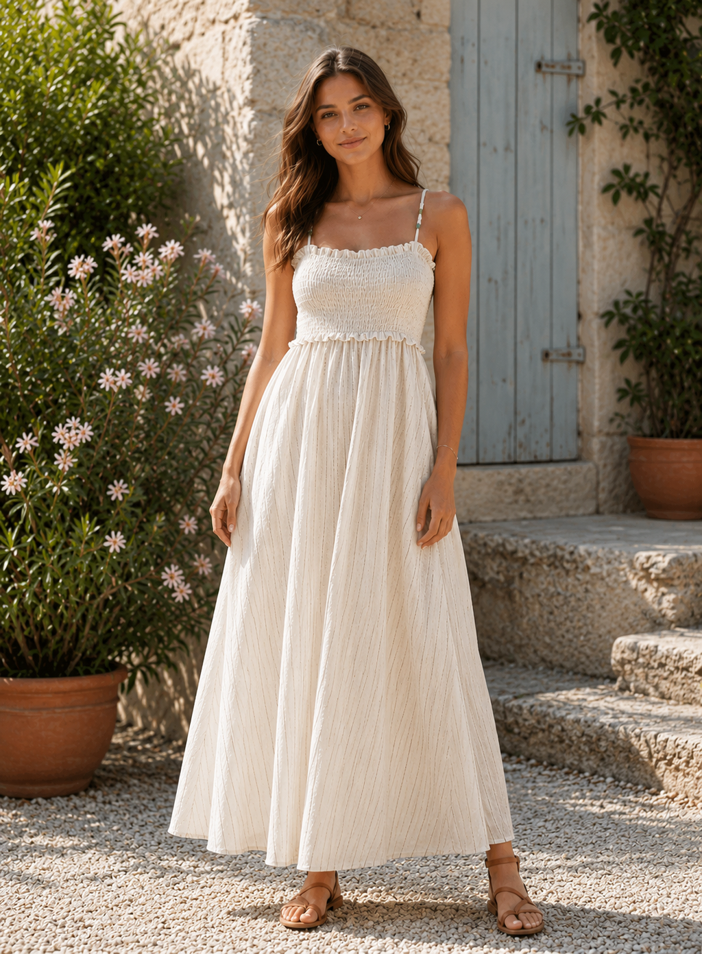 Maxi-Viskosekleid
