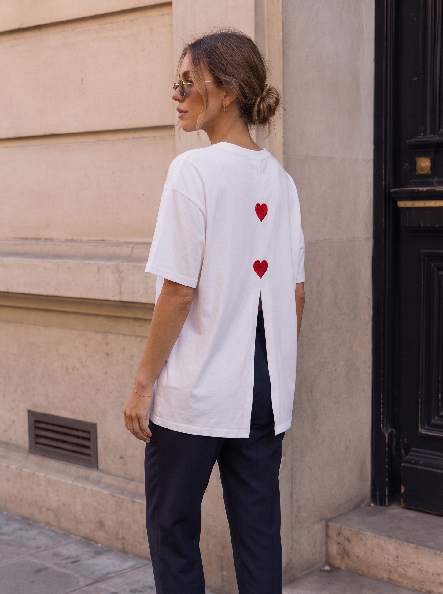 T shirt mit Herzen