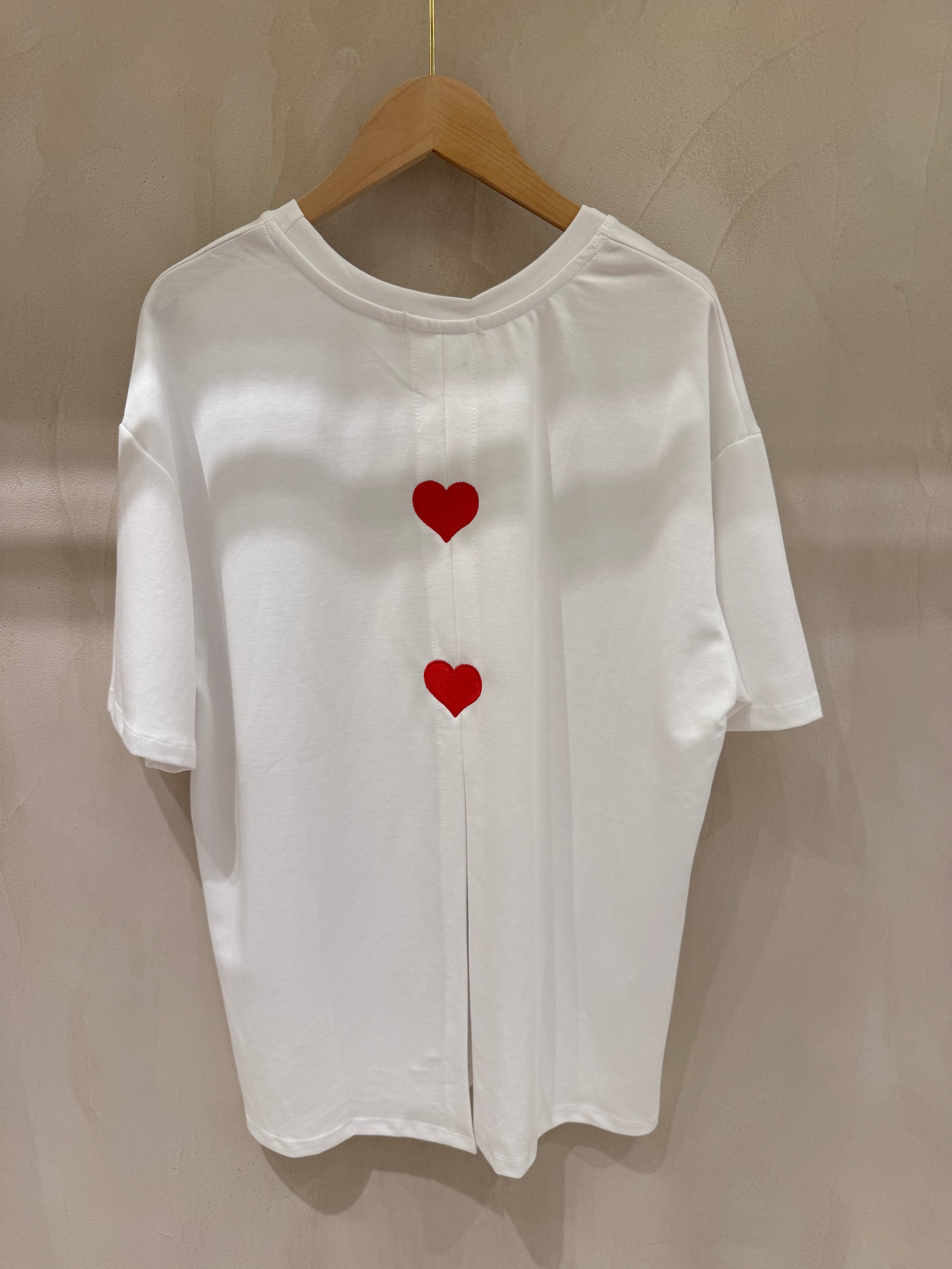 T shirt mit Herzen