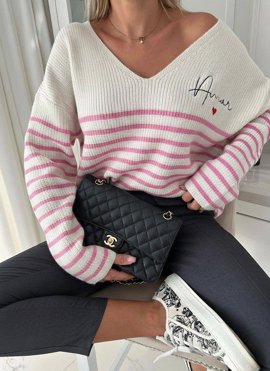 Strickpullover „Amour“