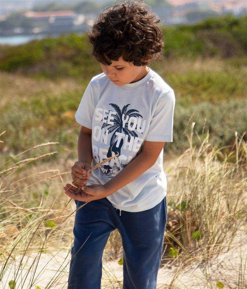 Jungen T-Shirt „See you on the Beach“