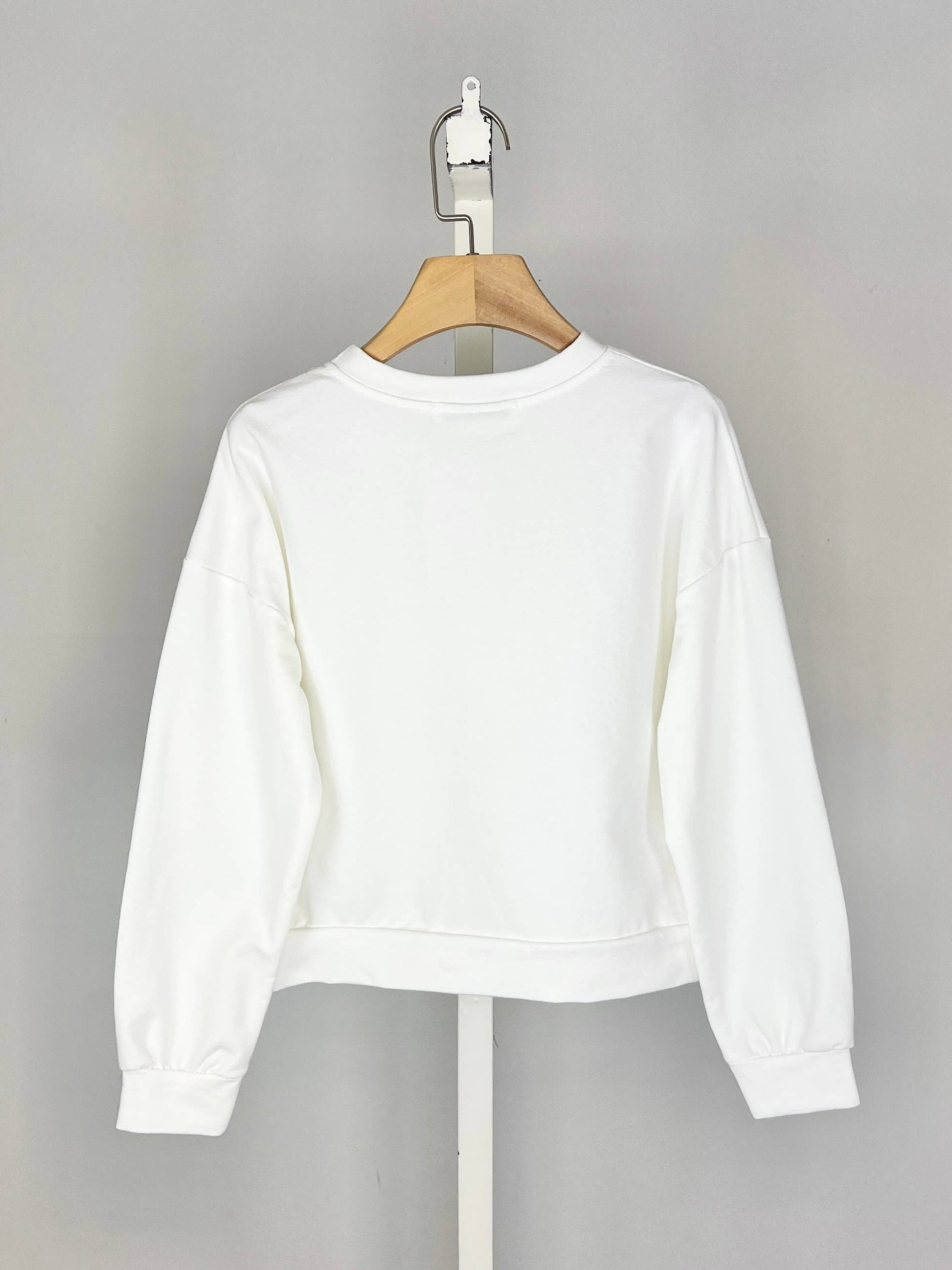 Mädchen Baumwoll-Sweatshirt